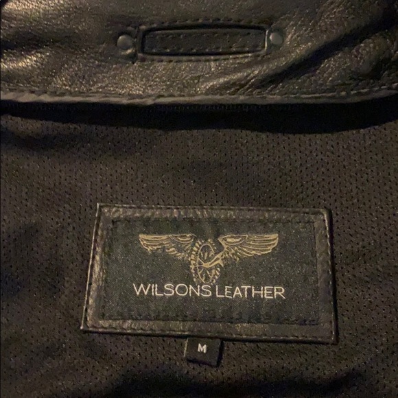 Men’s leather jacket - Picture 2 of 3